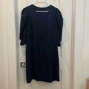 Navy Black Halo Dress. Size 18. 3/4 sleeve.